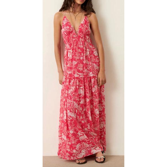 chinese dress ladies Stripe Textured Knit Ruffle Tie Back Maxi Dress  Pretty Bash